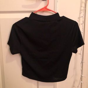 Crop basic t shirts
